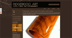 Desktop Screenshot of didgeridooart.com