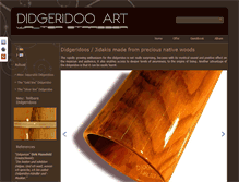Tablet Screenshot of didgeridooart.com